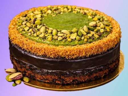 Classic kunafa cake
